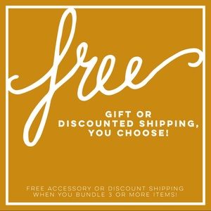 Free gift or discounted shipping